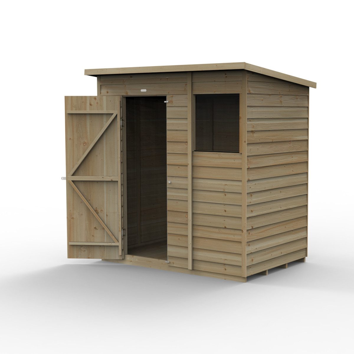 5013053200360 1 4LIFE Pent Shed 6x4 Single Door 1 Window.jpg